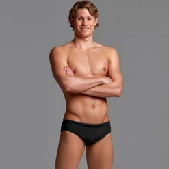Funky Trunks - Still Black - Mens Classic Briefs 10 Funky Trunks - Still Black - Mens Classic Briefs -Funky Trunks Swim Gear Store Funky Trunks Still Black Mens Classic Briefs 4