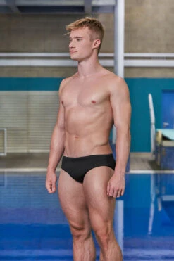 Funky Trunks - Still Black - Mens Classic Briefs 11 Funky Trunks - Still Black - Mens Classic Briefs -Funky Trunks Swim Gear Store Funky Trunks Still Black Mens Classic Briefs 5