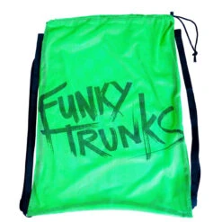 Funky Trunks Swim Gear Store -Funky Trunks Swim Gear Store FunkyTrunks Mesh Bag Still Brasil Green 1