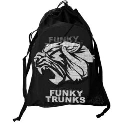 Funky Trunks Swim Gear Store -Funky Trunks Swim Gear Store FunkyTrunks Roar Machine Mesh Gear Bag 1