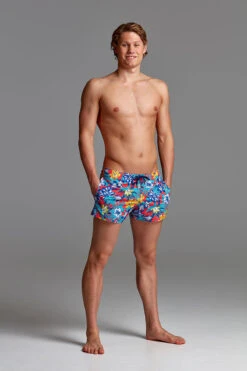 Funky Trunks - Aloha From Hawaii Mens Shorty Shorts Short -Funky Trunks Swim Gear Store funky trunks aloha from hawaii mens shorty shorts short 3
