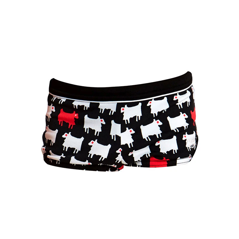 Funky Trunks - Angry Ram Toddler Boys Square Trunks 2 Funky Trunks - Angry Ram Toddler Boys Square Trunks - Image 2