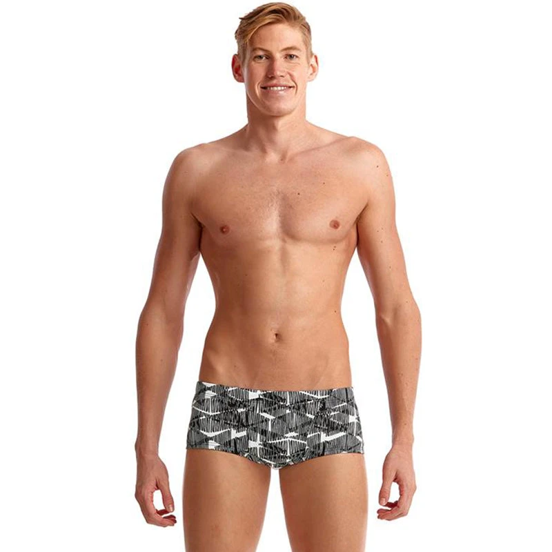 Funky Trunks - Bar Tack - Mens Classic Trunks 1 Funky Trunks - Bar Tack - Mens Classic Trunks