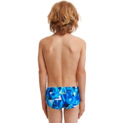 Funky Trunks - Bashed Blue - Toddler Boys Printed Trunks -Funky Trunks Swim Gear Store funky trunks bashed blue toddler boys printed trunks 3