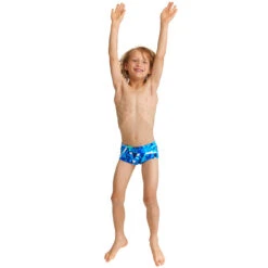 Funky Trunks - Bashed Blue - Toddler Boys Printed Trunks -Funky Trunks Swim Gear Store funky trunks bashed blue toddler boys printed trunks 5
