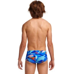 Funky Trunks - Battle Blue - Boys Sidewinder Trunks -Funky Trunks Swim Gear Store funky trunks battle blue boys sidewinder trunks 3