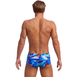 Funky Trunks - Battle Blue - Mens Classic Trunks -Funky Trunks Swim Gear Store funky trunks battle blue mens classic trunks 3