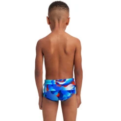 Funky Trunks - Battle Blue - Toddler Boys Printed Trunks -Funky Trunks Swim Gear Store funky trunks battle blue toddler boys printed trunks 3