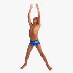 Funky Trunks - Battle Blue - Toddler Boys Printed Trunks -Funky Trunks Swim Gear Store funky trunks battle blue toddler boys printed trunks 5