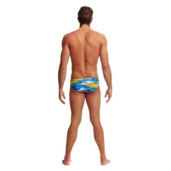 Funky Trunks - Beach Bum - Mens Eco Classic Briefs -Funky Trunks Swim Gear Store funky trunks beach bum mens eco classic briefs 3