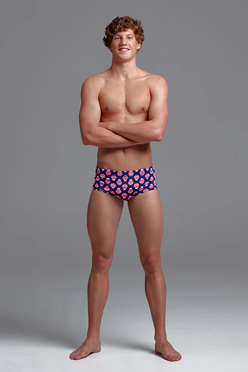 Funky Trunks - Been Bugged - Mens Plain Front Trunks 4 Funky Trunks - Been Bugged - Mens Plain Front Trunks - Image 4