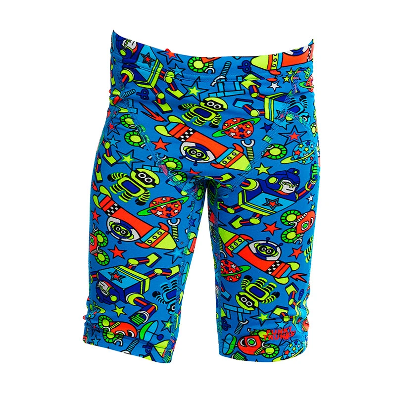 Funky Trunks - Beep Beep - Toddler Boys Miniman Jammer 2 Funky Trunks - Beep Beep - Toddler Boys Miniman Jammer - Image 2