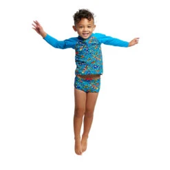 Funky Trunks - Beep Beep - Toddler Boys Zippy Rash Vest 11 Funky Trunks - Beep Beep - Toddler Boys Zippy Rash Vest -Funky Trunks Swim Gear Store funky trunks beep beep toddler boys zippy rash vest 5