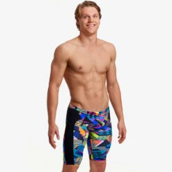 Funky Trunks - Bel Air Beats - Mens Training Jammers -Funky Trunks Swim Gear Store funky trunks bel air beats mens training jammers 6