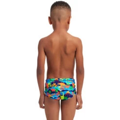 Funky Trunks - Big Bronto - Toddler Boys Printed Trunks -Funky Trunks Swim Gear Store funky trunks big bronto toddler boys printed trunks 3