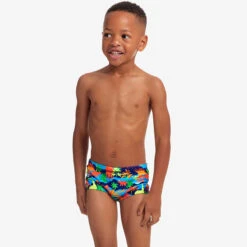 Funky Trunks - Big Bronto - Toddler Boys Printed Trunks -Funky Trunks Swim Gear Store funky trunks big bronto toddler boys printed trunks 4