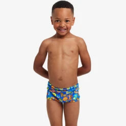 Funky Trunks - Big Cat Bash - Toddler Boys Printed Trunks -Funky Trunks Swim Gear Store funky trunks big cat bash toddler boys printed trunks 6