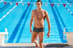 Funky Trunks - Binary Bro Mens Plain Front Trunks -Funky Trunks Swim Gear Store funky trunks binary bro plain front mens trunks 6