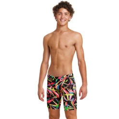 Funky Trunks - Black Blades - Boys Training Jammers