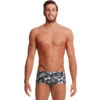 Funky Trunks - Black Hole - Mens Plain Front Trunks