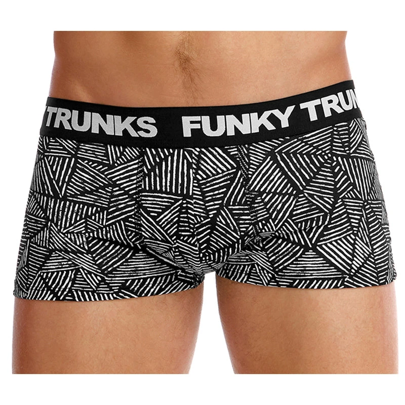 Funky Trunks - Black Widow Mens Underwear Trunk 4 Funky Trunks - Black Widow Mens Underwear Trunk - Image 4