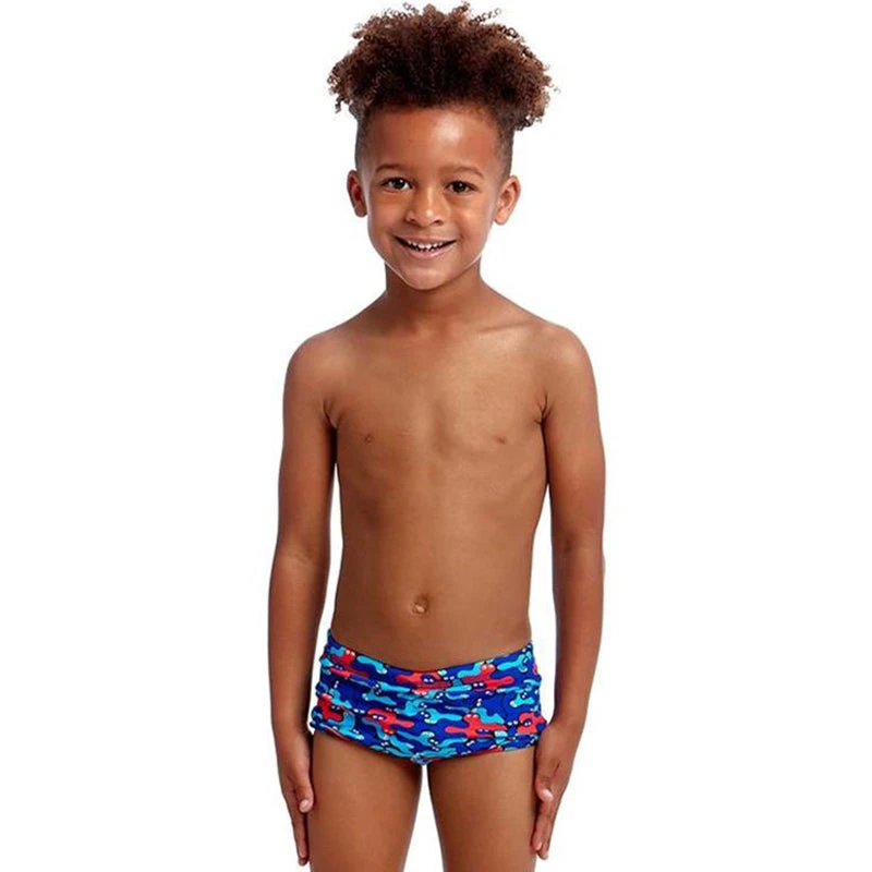 Funky Trunks - Blob Mob - Toddler Boys Printed Trunks 1 Funky Trunks - Blob Mob - Toddler Boys Printed Trunks