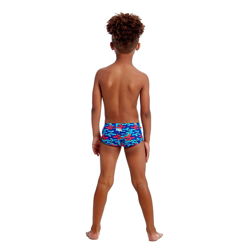 Funky Trunks - Blob Mob - Toddler Boys Printed Trunks 3 Funky Trunks - Blob Mob - Toddler Boys Printed Trunks - Image 3