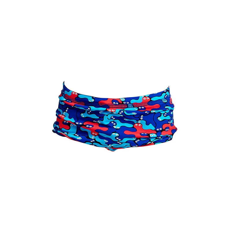 Funky Trunks - Blob Mob - Toddler Boys Printed Trunks 2 Funky Trunks - Blob Mob - Toddler Boys Printed Trunks - Image 2
