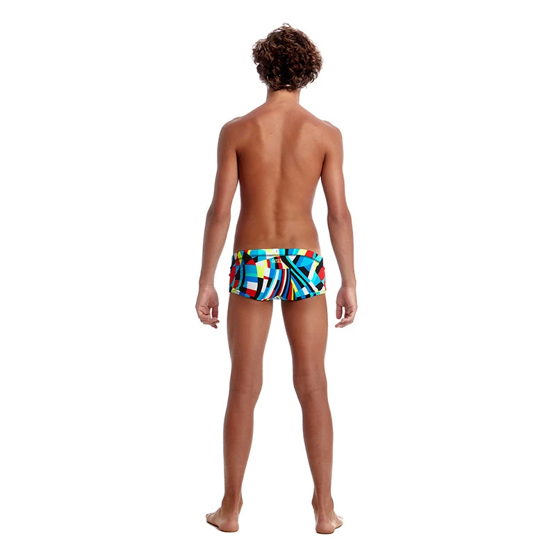 Funky Trunks - Block Chain - Boys Classic Trunks 3 Funky Trunks - Block Chain - Boys Classic Trunks - Image 3