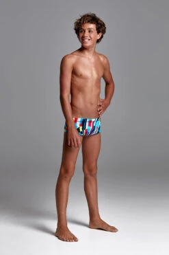 Funky Trunks - Block Chain - Boys Classic Trunks 7 Funky Trunks - Block Chain - Boys Classic Trunks -Funky Trunks Swim Gear Store funky trunks block chain boys classic trunks 3