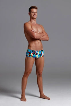 Funky Trunks - Block Chain - Mens Classic Trunks 8 Funky Trunks - Block Chain - Mens Classic Trunks -Funky Trunks Swim Gear Store funky trunks block chain mens classic trunks 3