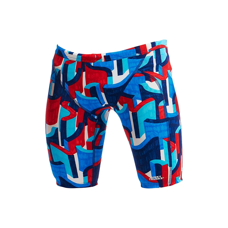 Funky Trunks - Block Rock Boys Training Jammer 2 Funky Trunks - Block Rock Boys Training Jammer - Image 2