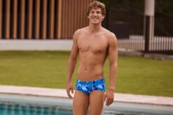 Funky Trunks - Blue Bars - Mens Classic Trunks -Funky Trunks Swim Gear Store funky trunks blue bars mens classic trunks 5