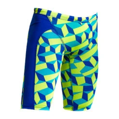 Funky Trunks - Blue Blockers - Boys Training Jammers -Funky Trunks Swim Gear Store funky trunks blue blockers boys training jammers 3