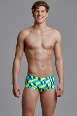 Funky Trunks - Blue Blockers - Mens Classic Trunks -Funky Trunks Swim Gear Store funky trunks blue blockers mens classic trunks 4