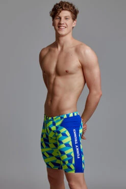 Funky Trunks - Blue Blockers - Mens Training Jammers -Funky Trunks Swim Gear Store funky trunks blue blockers mens training jammers 6
