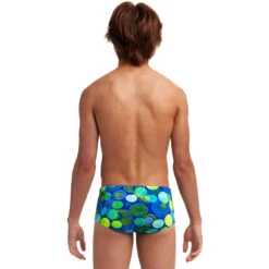 Funky Trunks - Blue Bottle - Boys Sidewinder Trunks -Funky Trunks Swim Gear Store funky trunks blue bottle boys sidewinder trunks 3