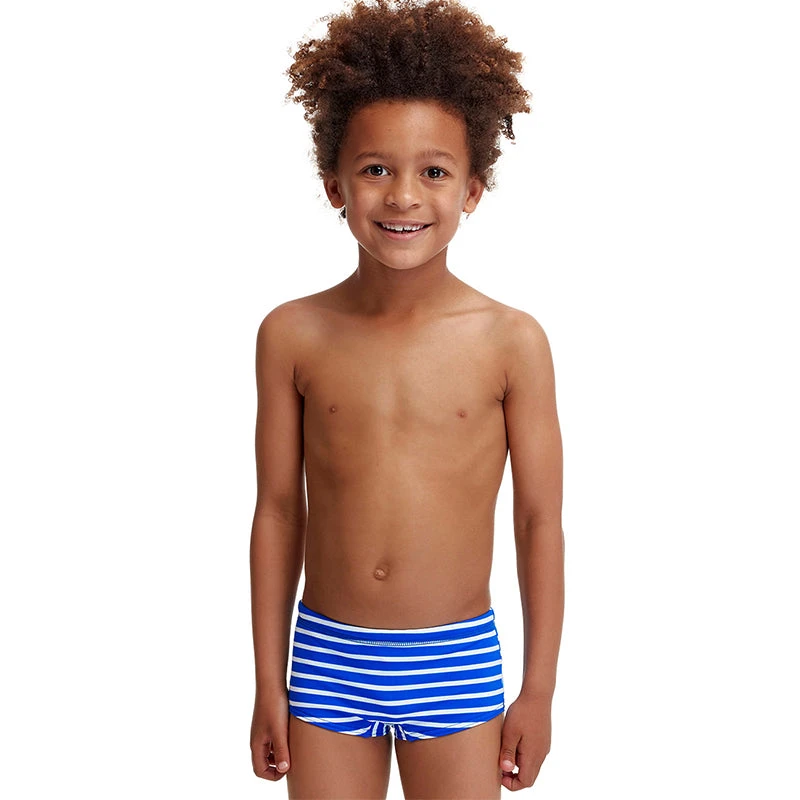 Funky Trunks - Blue Riband - Toddler Boys Printed Trunks 1 Funky Trunks - Blue Riband - Toddler Boys Printed Trunks