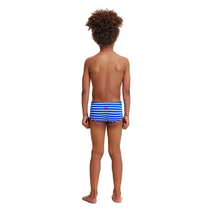 Funky Trunks - Blue Riband - Toddler Boys Printed Trunks 3 Funky Trunks - Blue Riband - Toddler Boys Printed Trunks - Image 3