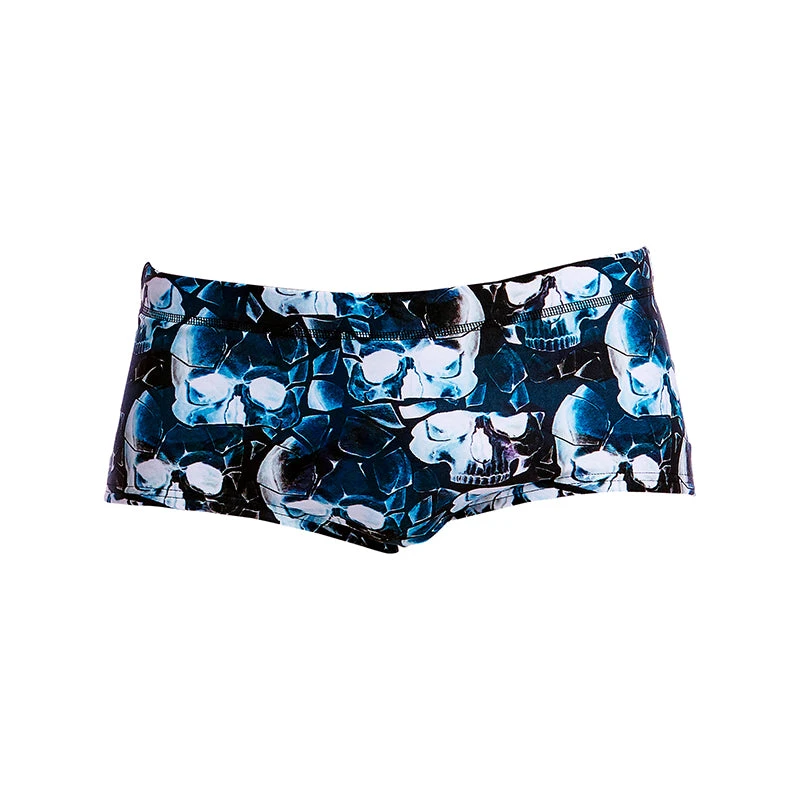 Funky Trunks - Bone Head Mens Plain Front Trunks 2 Funky Trunks - Bone Head Mens Plain Front Trunks - Image 2