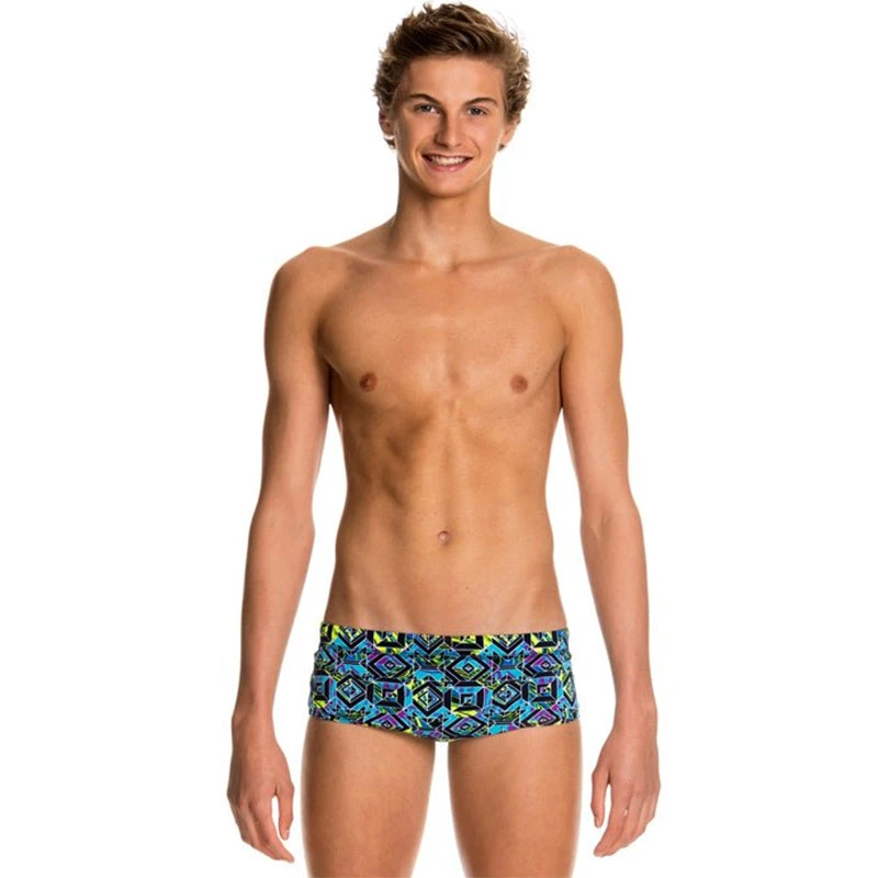 Funky Trunks - Hazard Lights Boys Classic Trunks 1 Funky Trunks - Hazard Lights Boys Classic Trunks