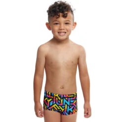 Funky Trunks - Brand Galaxy - Toddler Boys Printed Trunks