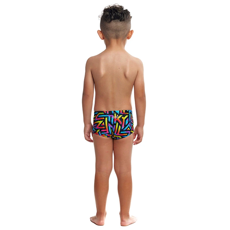 Funky Trunks - Brand Galaxy - Toddler Boys Printed Trunks 3 Funky Trunks - Brand Galaxy - Toddler Boys Printed Trunks - Image 3