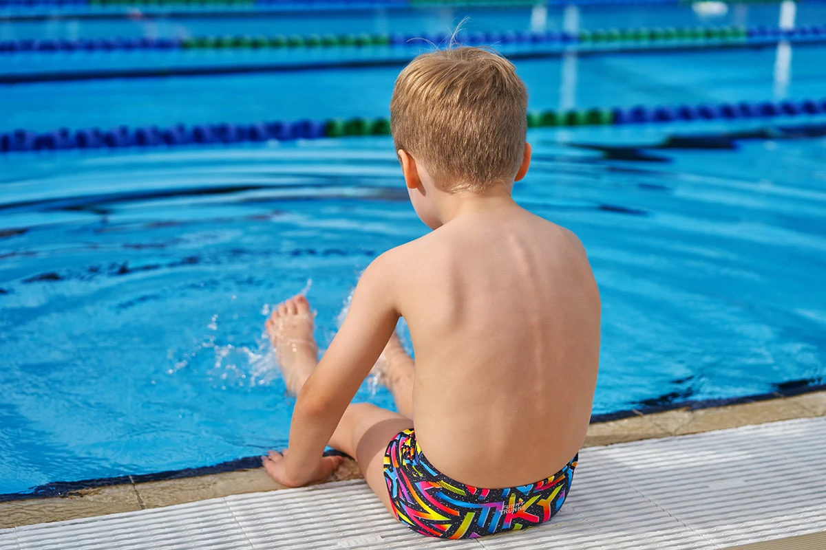 Funky Trunks - Brand Galaxy - Toddler Boys Printed Trunks 6 Funky Trunks - Brand Galaxy - Toddler Boys Printed Trunks - Image 6