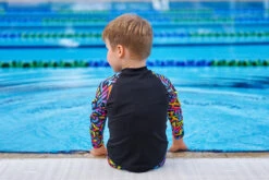 Funky Trunks - Brand Galaxy - Toddler Boys Zippy Rash Vest -Funky Trunks Swim Gear Store funky trunks brand galaxy toddler boys zippy rash vest 7