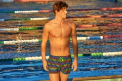 Funky Trunks - Bright Lights - Mens Shorty Shorts Short -Funky Trunks Swim Gear Store funky trunks bright lights mens shorty shorts short 5