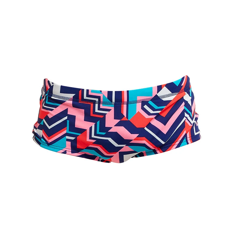 Funky Trunks - Broken Arrow - Mens Plain Front Trunks 2 Funky Trunks - Broken Arrow - Mens Plain Front Trunks - Image 2