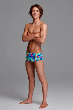 Funky Trunks - Brushed Up - Boys Classic Trunks -Funky Trunks Swim Gear Store funky trunks brushed up boys classic trunks 4