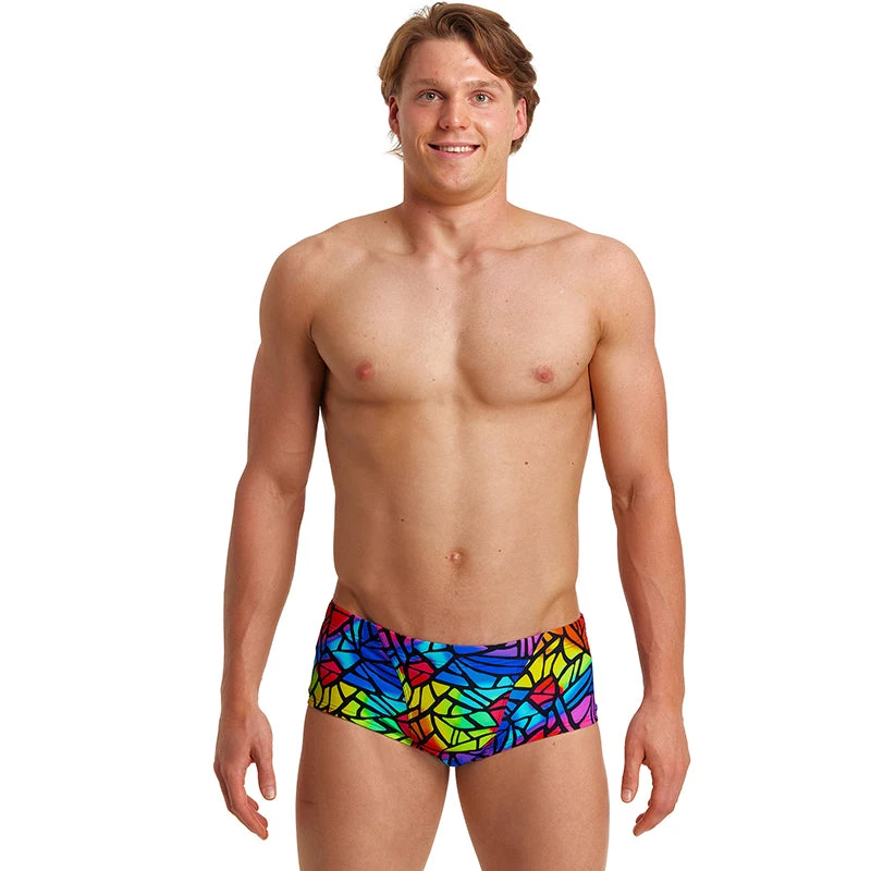 Funky Trunks - Cabbage Patch - Mens Classic Trunks 1 Funky Trunks - Cabbage Patch - Mens Classic Trunks
