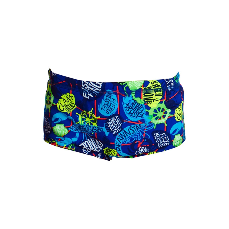 Funky Trunks - Catch Of The Day Toddler Boys Printed Trunks 2 Funky Trunks - Catch Of The Day Toddler Boys Printed Trunks - Image 2